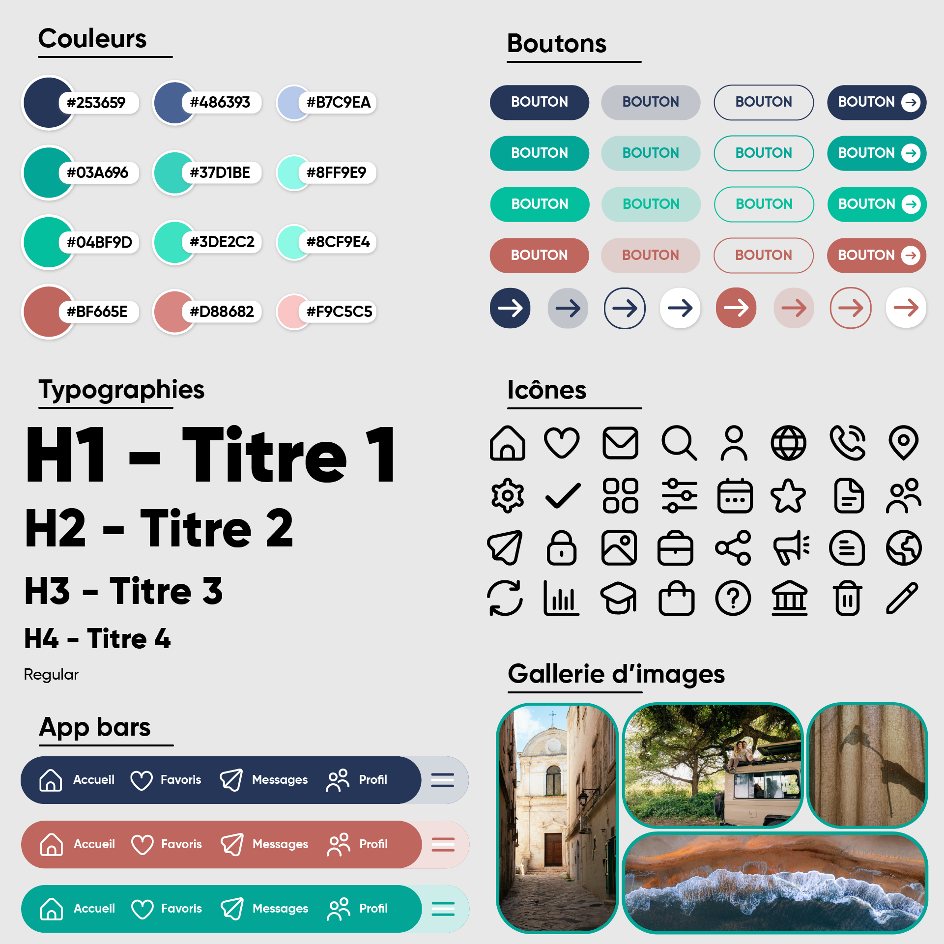 Exemple de Design System